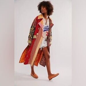 NWT Free People Island Bright Duster